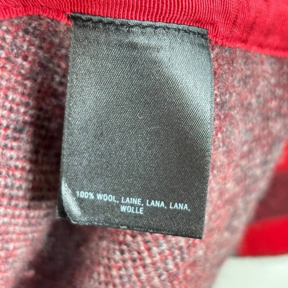 Anthropologie Field Flower Cressida Wool Sweater Jacket S Plaid Hood Fall Retro - Picture 8 of 12